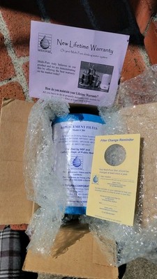 Multi-pure Replacement Filter CB6  Old factory Stock With Filter Wrap New In Box