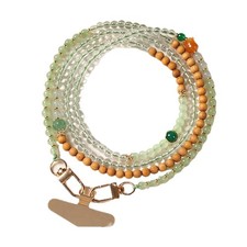 Phone Crossbody Lanyard, Beaded Phone Strap with Tether Tab,Cell Phone Chain