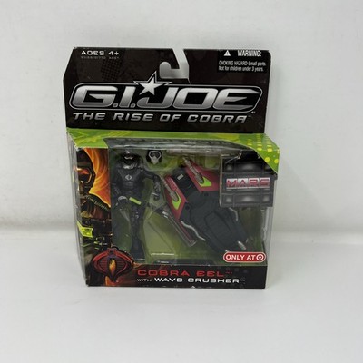 2009 Hasbro GI Joe Cobra Eel The Rise of The Cobra Wave Crusher Figure New