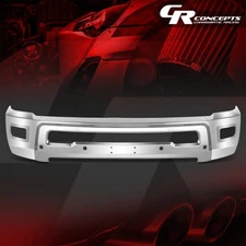 Chrome Front Bumper Face Bar w/ Fog Lamp&Sensor Hole for 2010-2018 Ram 2500 3500