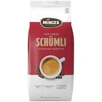 Minges CaffÈ CremÉ SchüMli Kaffeebohnen, Arabica- Und Robustabohnen Mild, 1...