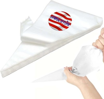 20 Inch icing bags Disposable, Large Pastry Bags Disposable Cake Decorating B...