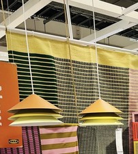 IKEA TESAMMANS Lamp Shade Steel, Multicolor 35 cm LAMP SHADE with White cord