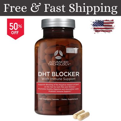Advanced Trichology DHT Blocker   Hair Growth Supplement   120 Capsules, US