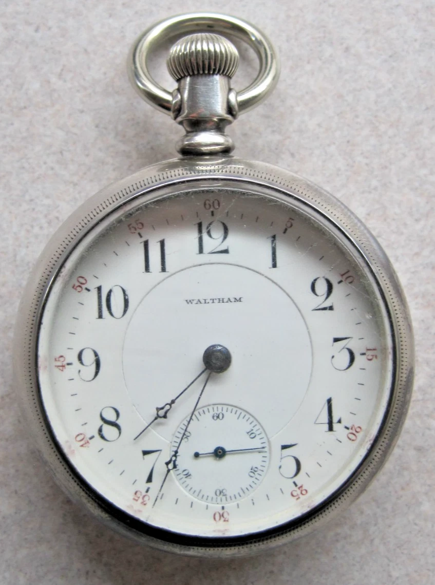 Waltham 18 Pocket Watch Pocket Watches with Vintage 1890-1899 Year