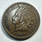 1908-S Indian Head Cent XF 602