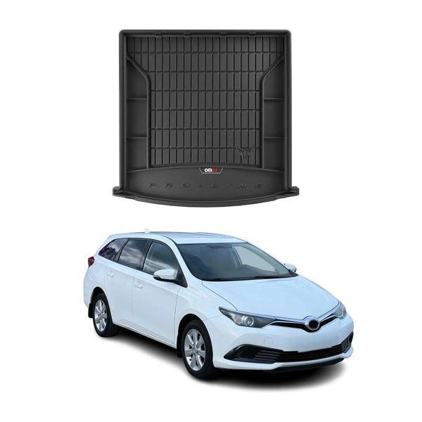 Omac Gummi Kofferraumwanne FüR Toyota Auris Touring Sport 2012-2018 Tpe Schwarz-image