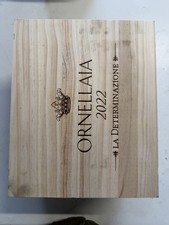 Cassetta Legno Ornellaia Da 6 Bottiglie La Determinazione 