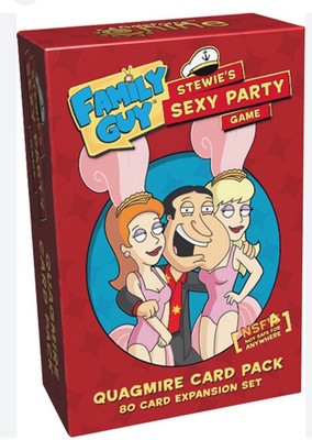 Family Guy - Stewie's Sexy Party Game Quagmire Card Pack Expansion Pack - Sealed