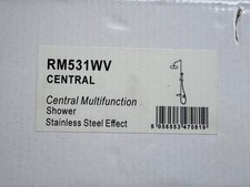 Crosswater Exposed Thermostatic Shower Set (RM531WV) - Brushed Stainless Steel