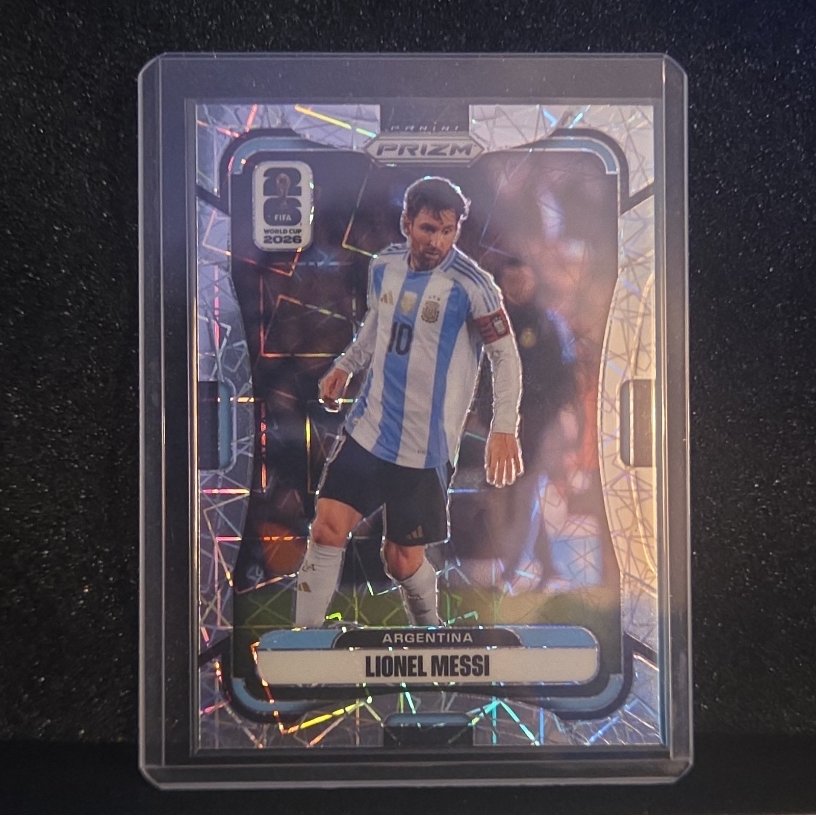 2026 Prizm World Cup Lionel Messi Lazer Prizm #10 view 1