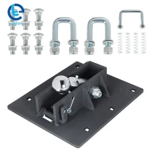 30000 lbs Over Bed Folding Ball Gooseneck Hitch 2-5/16-Inch Ball Black 61052