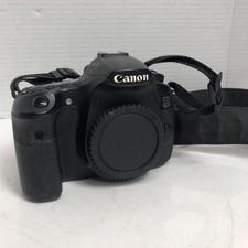 Canon EOS 60D 18.0MP Digital SLR Camera Body - Black DS126281 UNTESTED