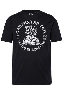 JP 1880 Herren große Größen T Shirt Workwear Halbarm Brustprint 841233
