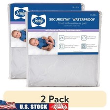 Hypoallergenic Waterproof Crib Mattress Pad Super Absorbent Fitted Cover New