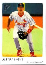 2002 Topps Gallery 2nd Year Card St Louis Cardinals Angels HOFER Albert Pujols 