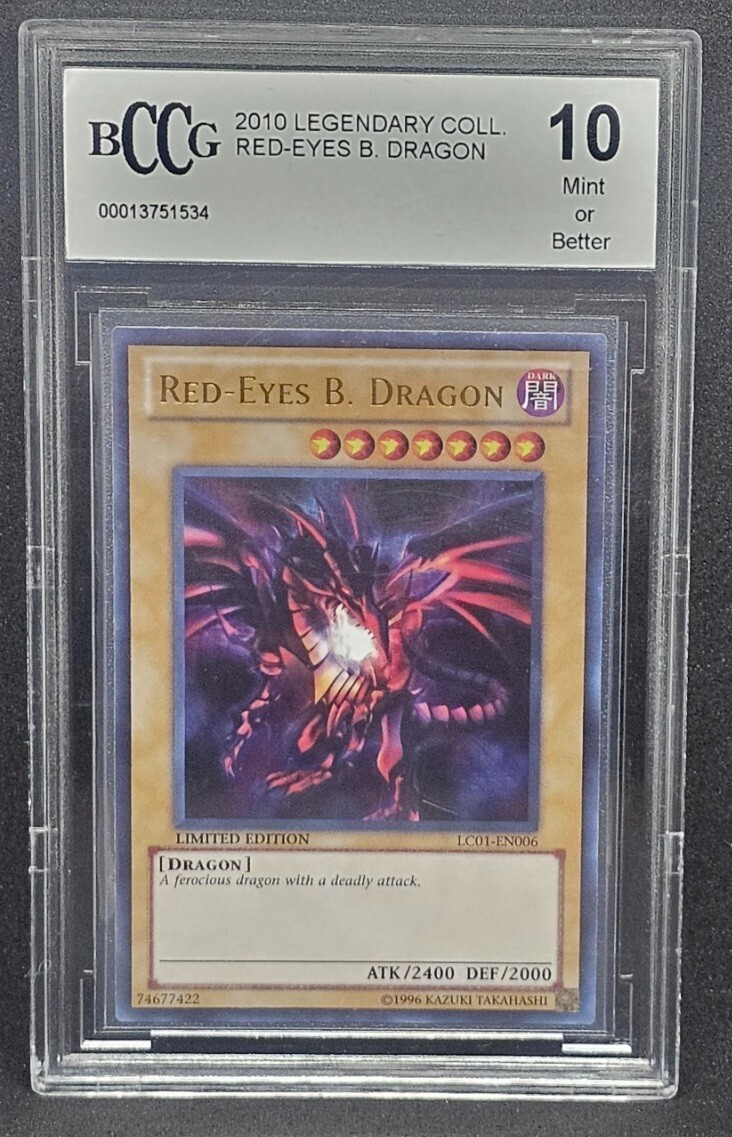 Red-Eyes B. Dragon LC01-EN006 Yu-Gi-Oh Legendary Collection 1 Limited Edition