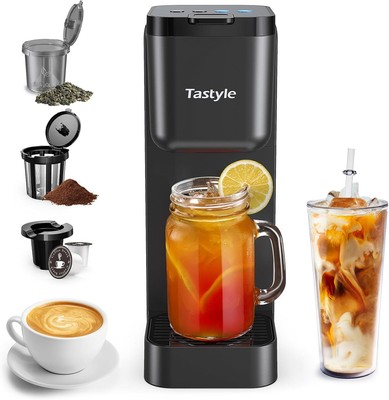 Single Serve Brewer, Iced | Hot | Bolder Coffee | Iced Tea Capabilities, Compati