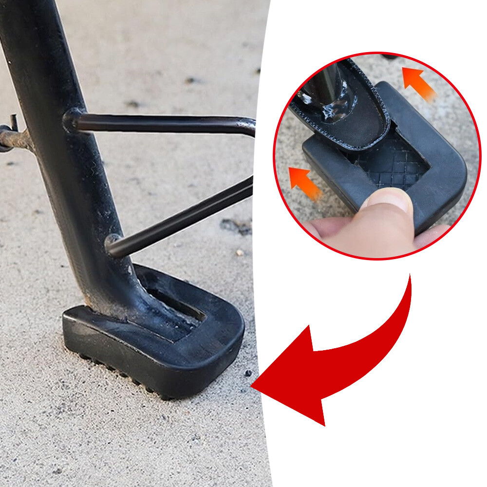 Motorcycle Parts Rubber Pad For Foot Kickstand Extension Plate