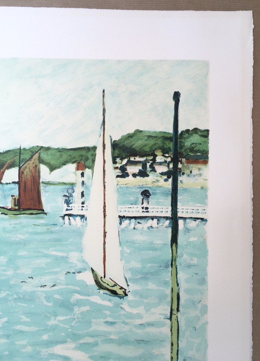 希少！ramon dilley 絵画　ディレイ　海岸にて 希少！ramon dilley 絵画 ディレイ 海岸にて