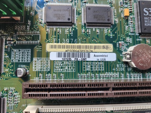 Vintage Packard Bell- Motherboard - Intel Pentium 133MHz - 16MB Ram - P/N:181595 - Picture 5 of 13