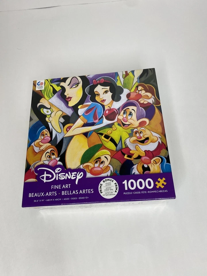 Quebra-cabeça CEACO DISNEY - O ENCANTAMENTO DA BRANCA DE NEVE 1000 peças. Usado - Imagem 3 de 4