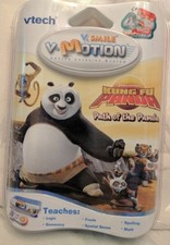 vtech Vsmile V Motion Kung fu Panda Game cartridge Logic Math Spelling Foods New