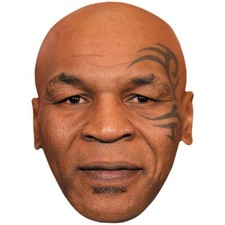 Mike Tyson Tattoo Big Head. Larger than life mask.