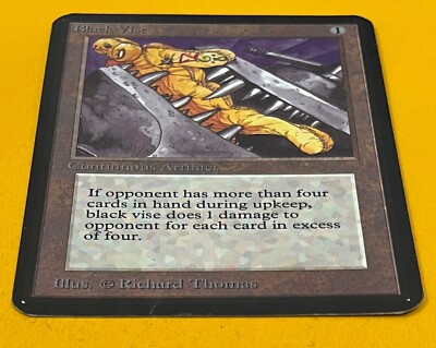 MTG BLACK VISE Alpha (OldManMTG 008-111) | eBay