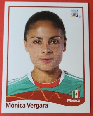 Panini WM 2011 Sticker Nummer Nr. 154 Monica Vergara Mexiko WC 11 Germany