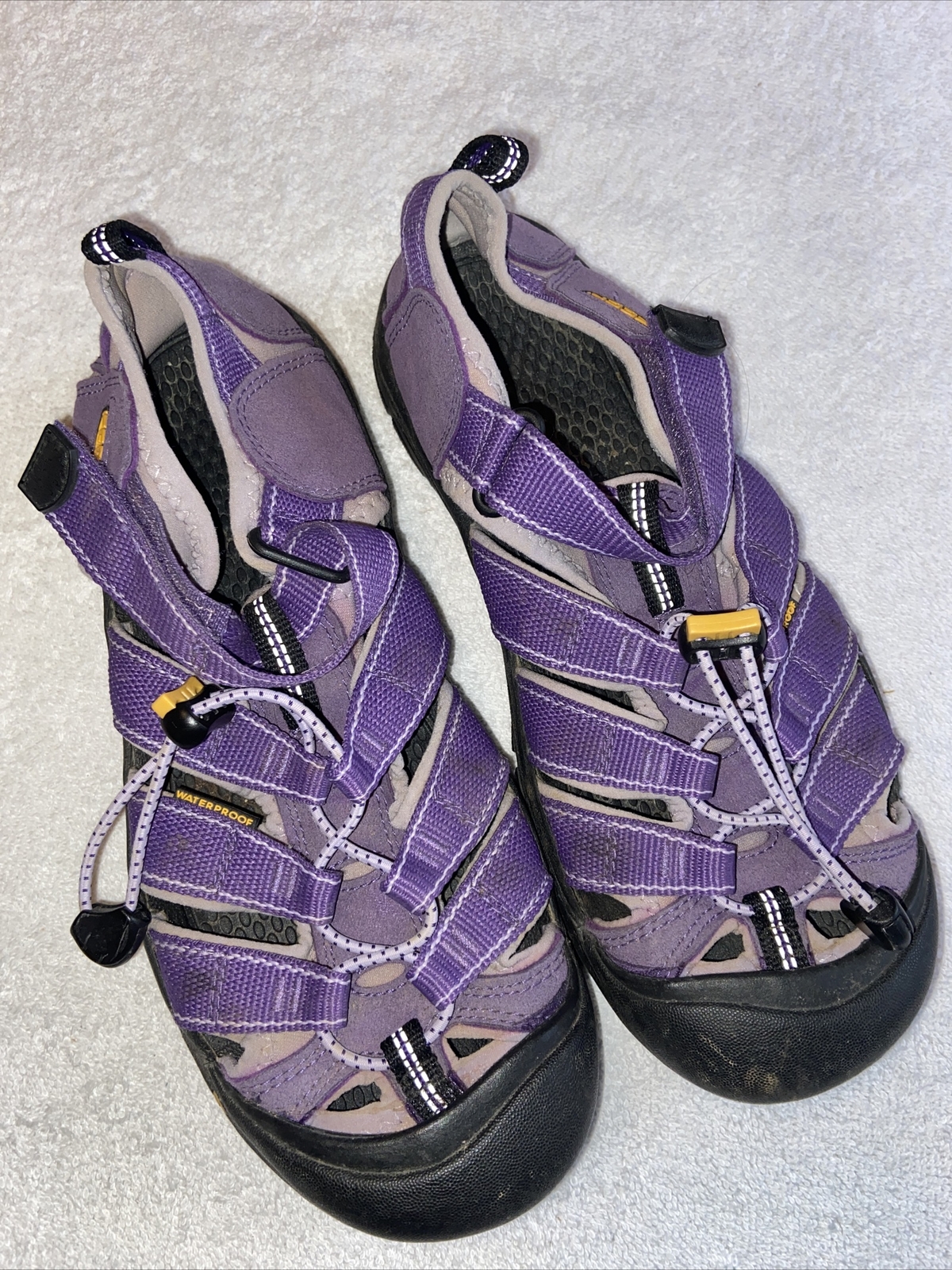 Sandali Keen viola impermeabili cinch strap donna fiume taglia 6 medium med m