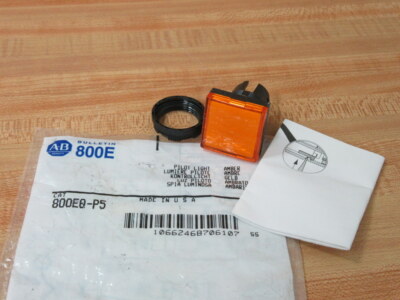 Allen Bradley 800EQ-P5 Square Pilot Light 800EQP5