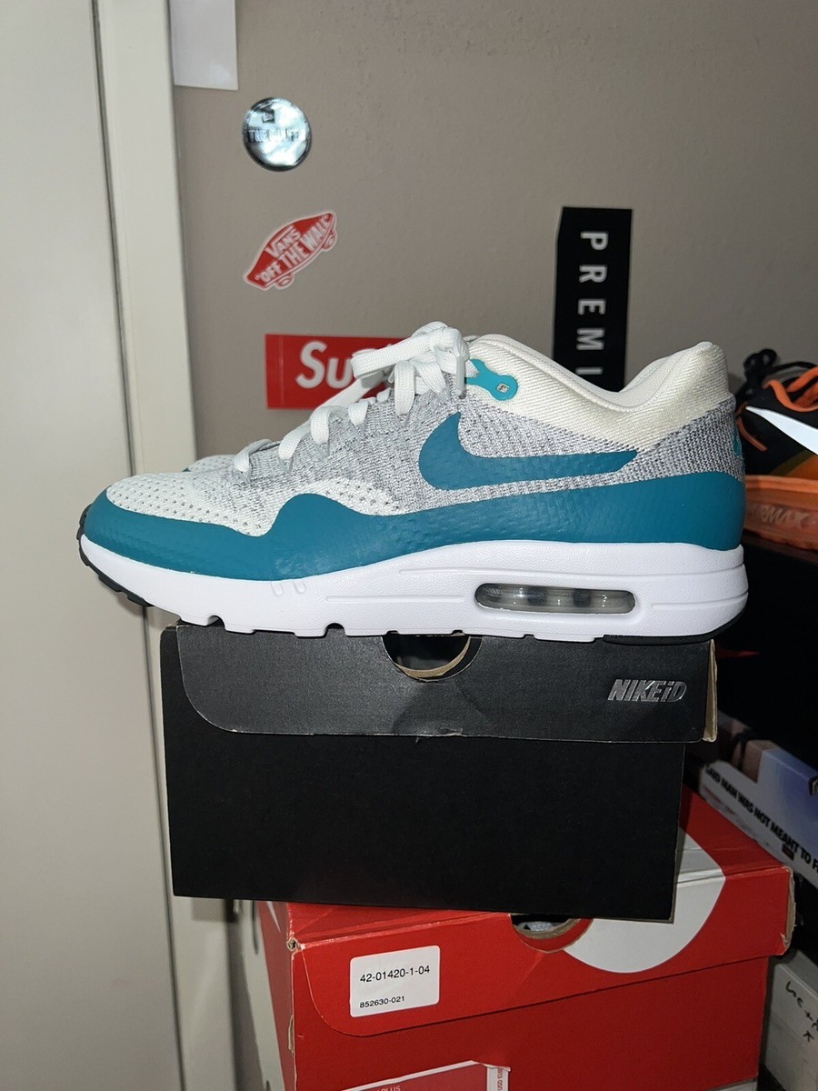 Nike Mens Air Max 1 Flyknit Safari Ultra 9.5 861579-993 OG