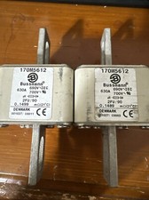 LOT OF 2 NEW NO BOX BUSSMANN 170 M 5612 FUSE NOS
