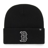 Mlb Boston Red Sox WollmüTze Haymaker Cuff Knit Hat MüTze Black 194165818843