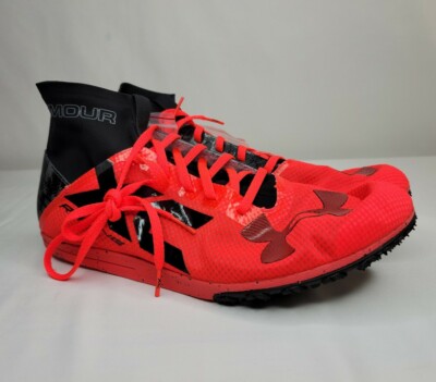 Under Armour Black and Red Athletic Shoes
Unisex Cross Country Shoes UNDER ARMOUR Unisex Brigade XC 2 Spikes BLACK/RED main image 3