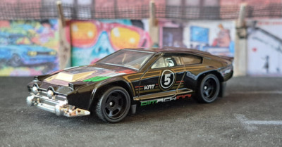1/64 Hot Wheels Dimachinni Veloce Umbau Real Riders Custom Slotted Mag Wheels