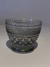 Vintage Anchor Hocking Wexford  Smoke Glass Open Sugar Bowl