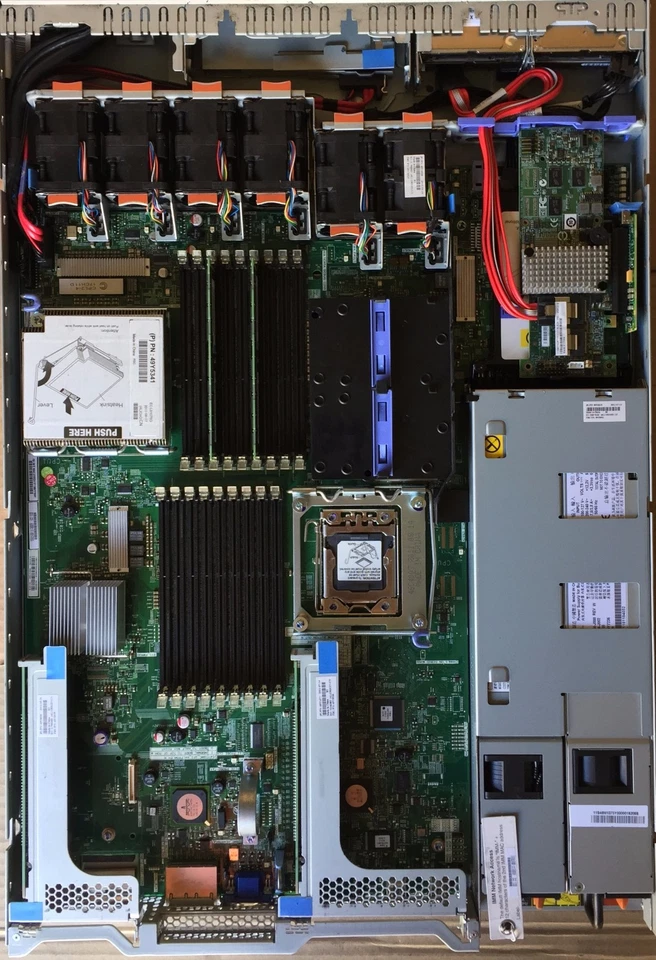 IBM X3550 M3 with 2 x X5675 3.0GHZ 48GB 4x 146GB 10K SAS HDD's/Raid controller - Image 4 of 4