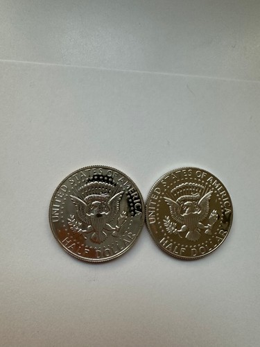 1968 S & 1969 S Kennedy 50-cent Uncirculated (2 Coins) 40% silver @ $41/oz. - Picture 12 of 18