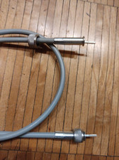 NSU Quickly Tachowelle 840 mm, grau, VDO Anschluss, Mofa, Moped