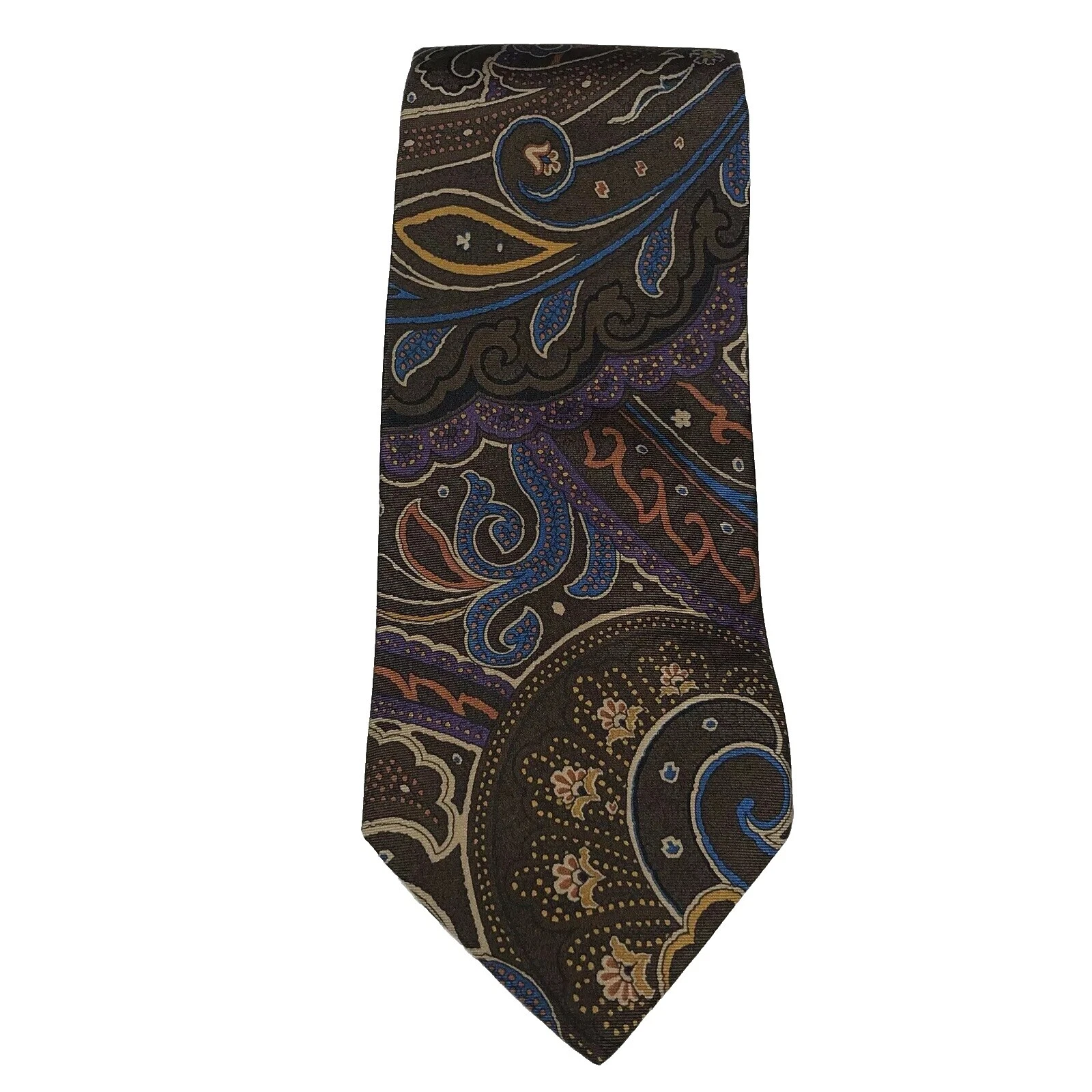 Brooks Brothers 多色佩斯利男士领带