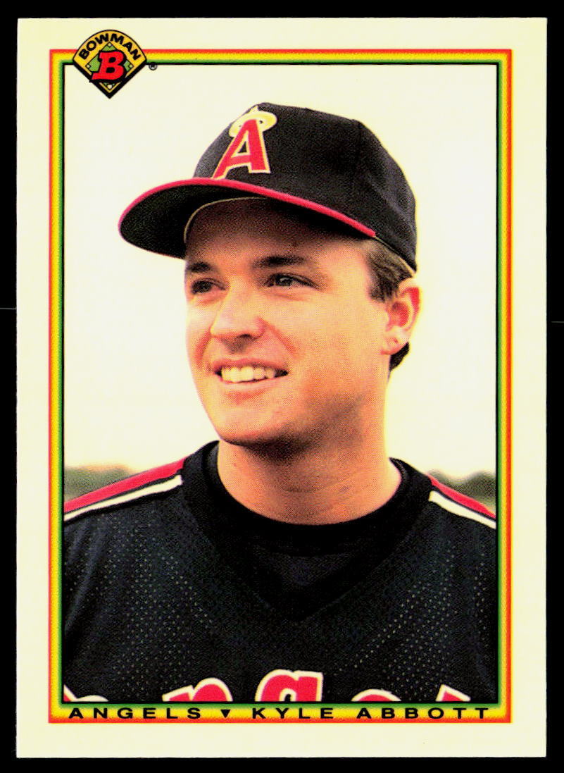 Kyle Abbott 1990 Bowman #287 Tiffany RC