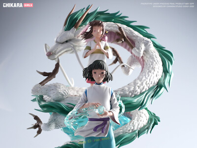 CHIKARA Spirited Away ogino chihiro Nigihayami Kohakunushi 1/6