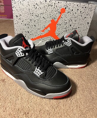 Jordan 4 bred reimagined size 8.5 mens Jordan 4 Retro  main image 2