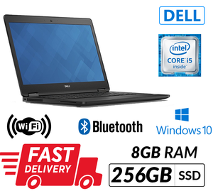 Cheap Laptop Dell Latitude E7470 Intel I5 6th Gen 8gb Ddr4 256gb Ssd Win 10 Dvd Ebay