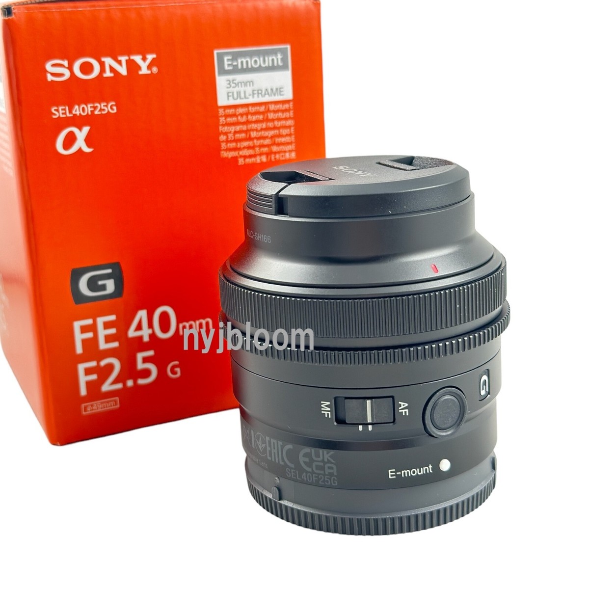 New SONY FE 40mm f/2.5 G Lens E Mount (SEL40F25G) Full-Frame
