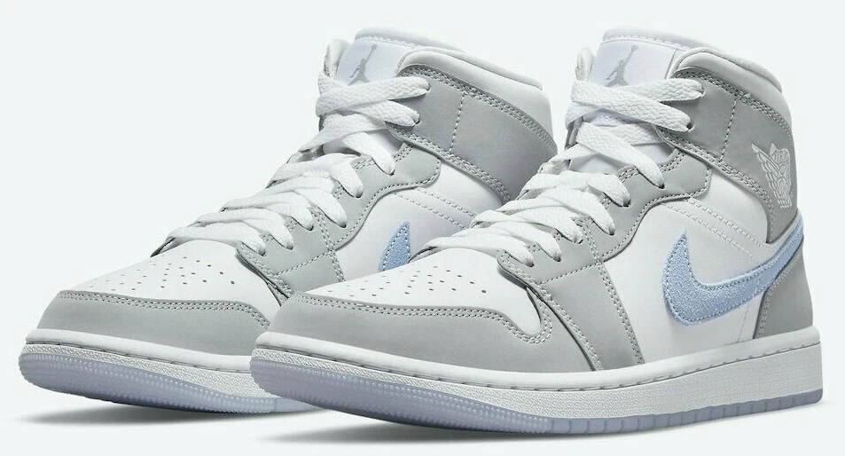 Jordan 1 mid white wolf grey clearance