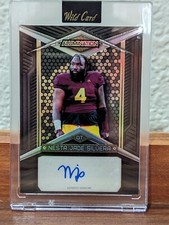2023 WILD CARD ALUMINATION AUTO NESTA JADE SILVERA AB-92 22/25 RAIDERS ASU MIAMI