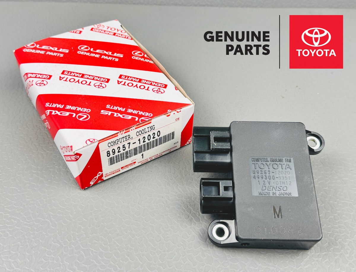 89257-12020 OEM TOYOTA COROLLA 20-21 PRIUS 43800 COMPUTER, COOLING